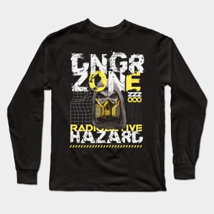 Danger Zone Radioactive Hazard Long Sleeve T-Shirt